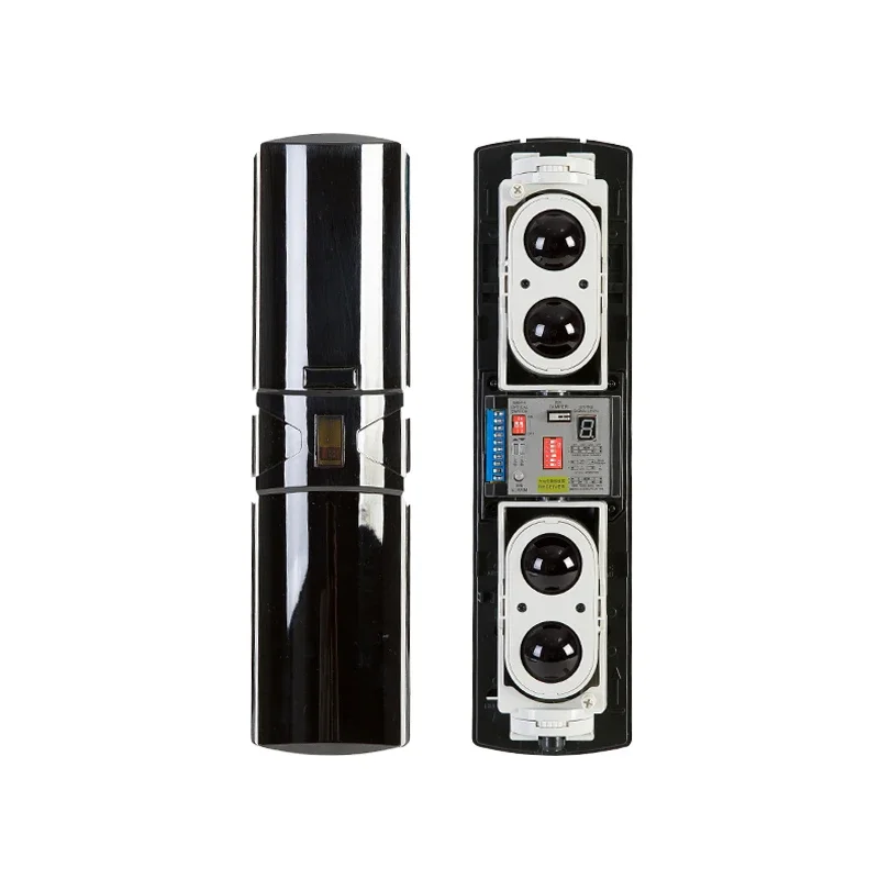 Home Security Beams - เซ็นเซอร์ตรวจจับแสงโฟโตอิเล็กทริกกลางแจ้ง เครื่องตรวจจับอินฟราเรดระยะไกล เครื่องตรวจจับลำแสงโฟโต อุปกรณ์เตือนภัยรอบบ้าน ระบบรักษาความปลอดภัย