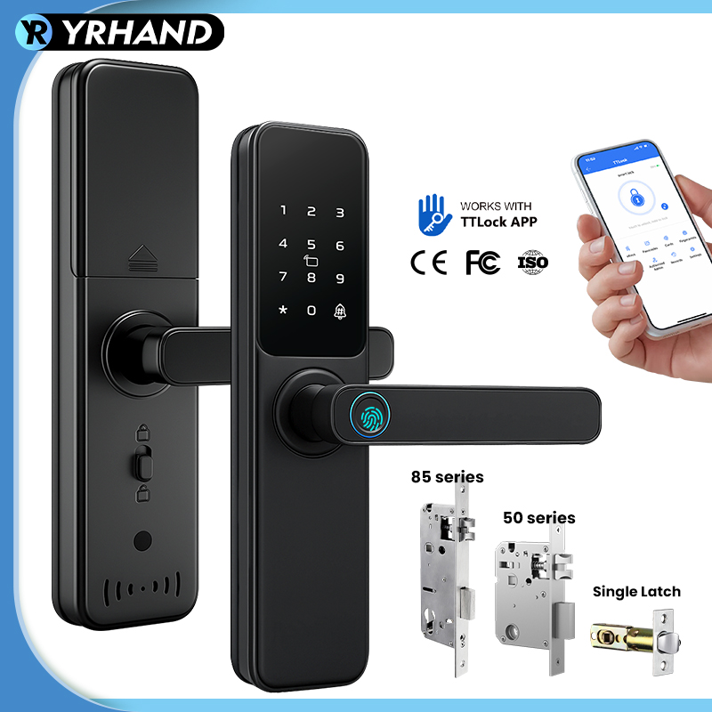 Home Security Tips - บลูทูธ TTLock แอป ล็อคด้วยลายนิ้วมือ Cerradura Inteligente
