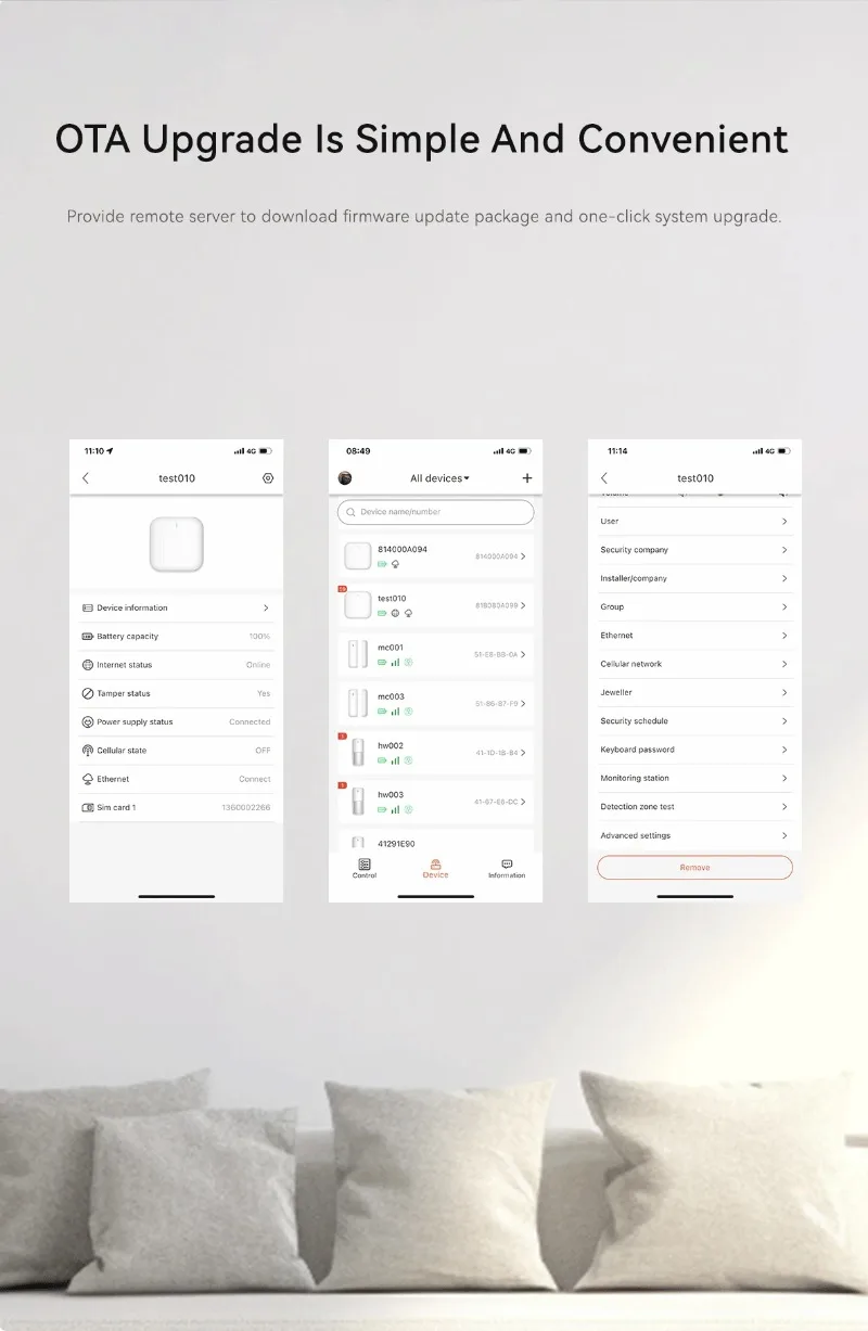 Home Zone Security App - ระบบเตือนภัยบ้านอัจฉริยะ 100 โซน สำหรับบ้าน/ร้านค้า/วิลล่า ระบบรักษาความปลอดภัยไร้สาย พร้อมการควบคุมผ่านแอปพลิเคชันเครือข่าย