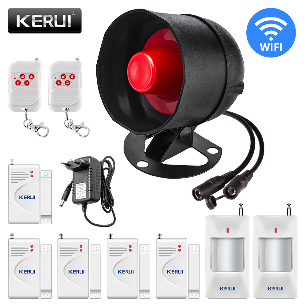Home Zone Security App - KERUI Tuya สมาร์ท WIFI Wireless Security
