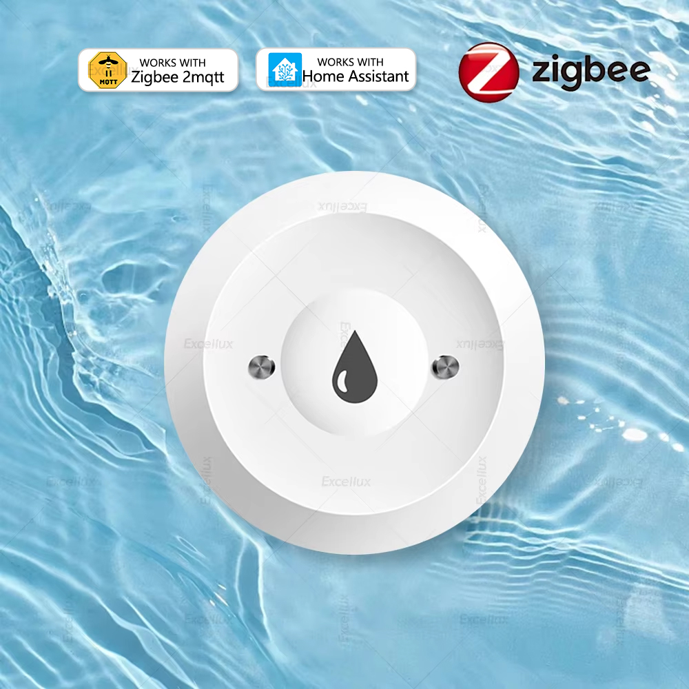 Home Security Monitor - Zigbee เครื่องตรวจจับน้ํารั่วเซนเซอร์เครื่องตรวจจับการรั่วไหล Smart Home Security การตรวจสอบเวลาจริงสนับสนุน