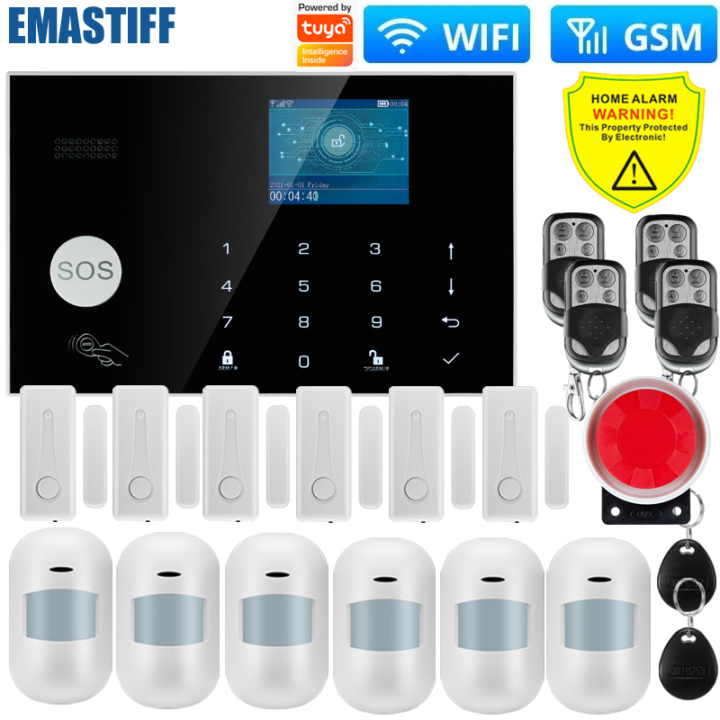 Home Zone Security App - ระบบเตือนภัยกันขโมยไร้สายสำหรับบ้าน พร้อมเซ็นเซอร์ตรวจจับความเคลื่อนไหว รองรับ Tuya/Smart life/Alexa และ