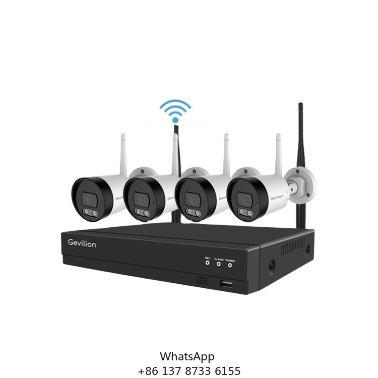 Home Security And Camera Systems - ระบบกล้องวงจรปิดภายในบ้าน 4 กล้อง ความละเอียดสูง 3MP แบบไร้สาย