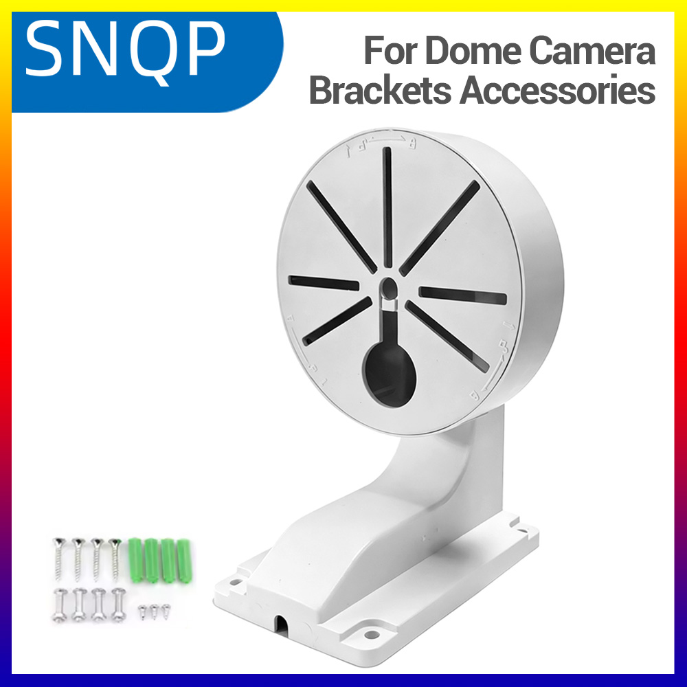 Home Security Tips - อุปกรณ์เสริมกล้องวงจรปิดแบบโดมสำหรับโฮมออฟฟิศรูปตัว L พลาสติกทนทาน ติดผนัง ใช้ได้ทั้งภายในและภายนอกอาคาร