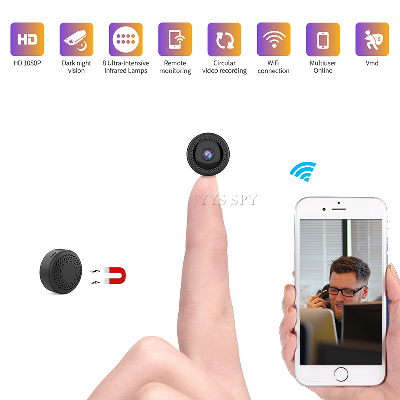 Home Security Images - กล้องวิดีโอขนาดเล็ก HD Wifi ไร้สาย ดิจิตอล กล้อง
