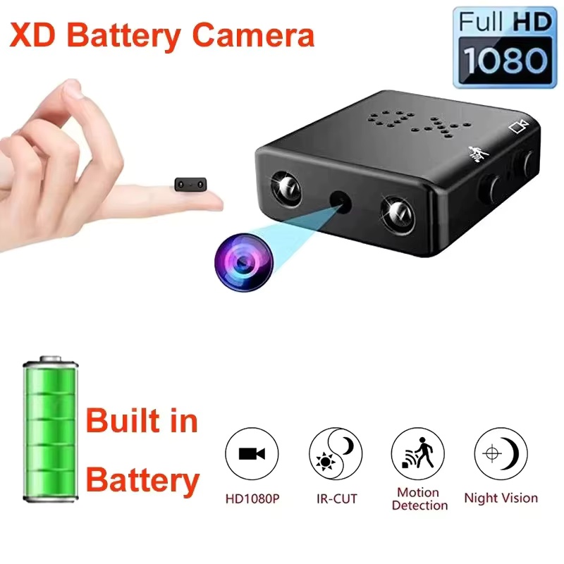 Home Security Lidar - กล้องขนาดเล็ก 1080P HD รุ่น XD กล้องวงจรปิดอัจฉริยะสำหรับบ้าน