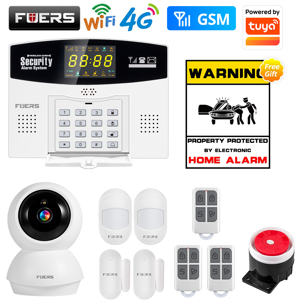 ระบบสัญญาณกันขโมยไร้สาย Fuers  - Home Zone Security App บทวิจารณ์และราคา