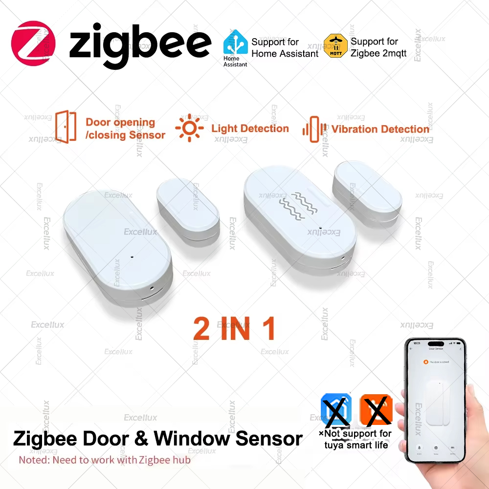 Zigbee 3.0 เซ็นเซอร์ประตูหน้าต - Home Security Tools บทวิจารณ์และราคา