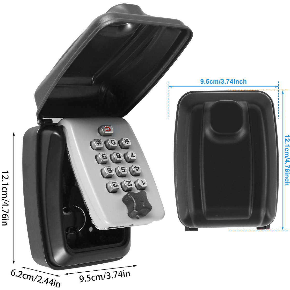 กล่องล็อคกุญแจ Wall-Mount Secr - Home Security Tips บทวิจารณ์และราคา
