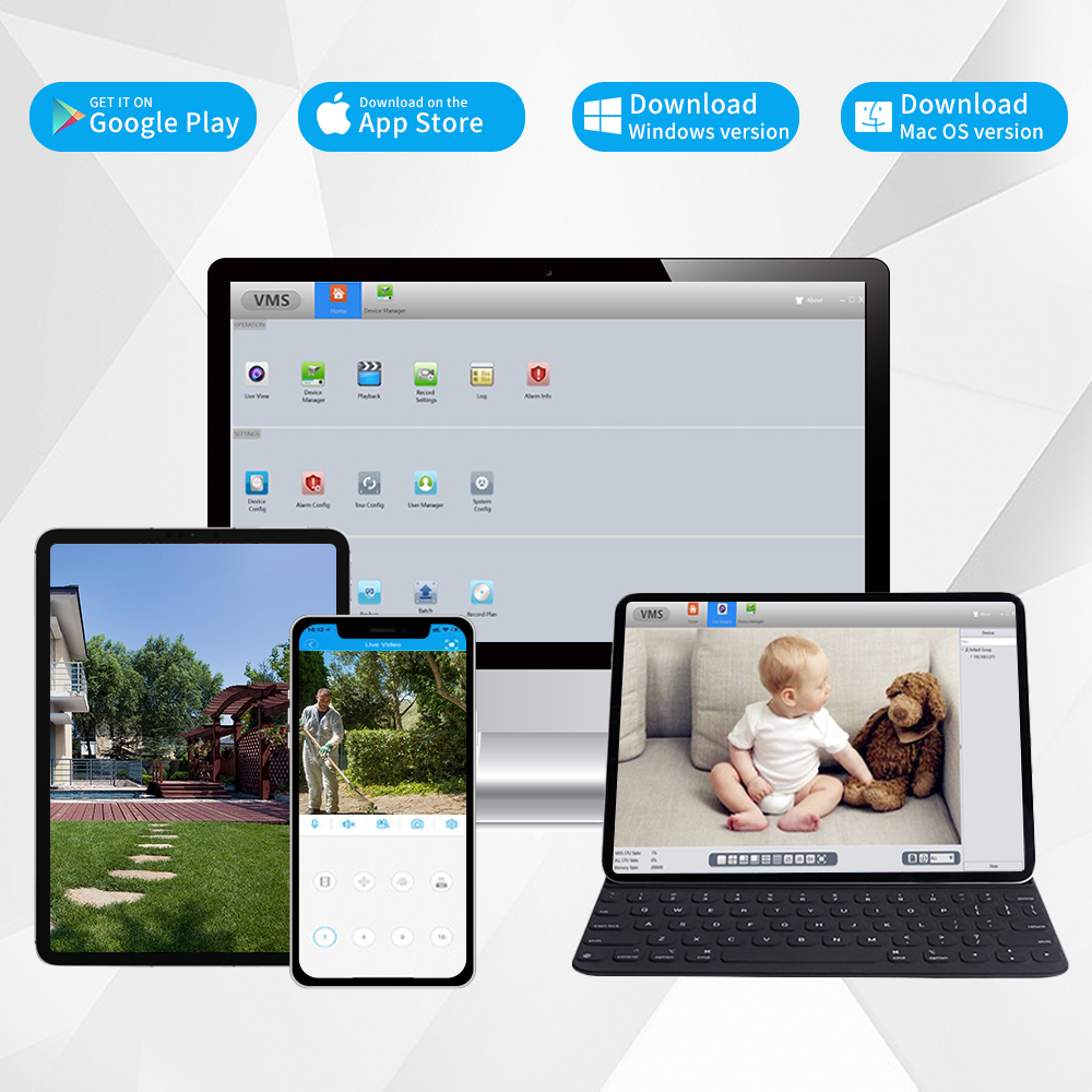 ชุดกล้องวงจรปิด 4K Ultra HD 8M - Home Security And Camera Systems บทวิจารณ์และราคา