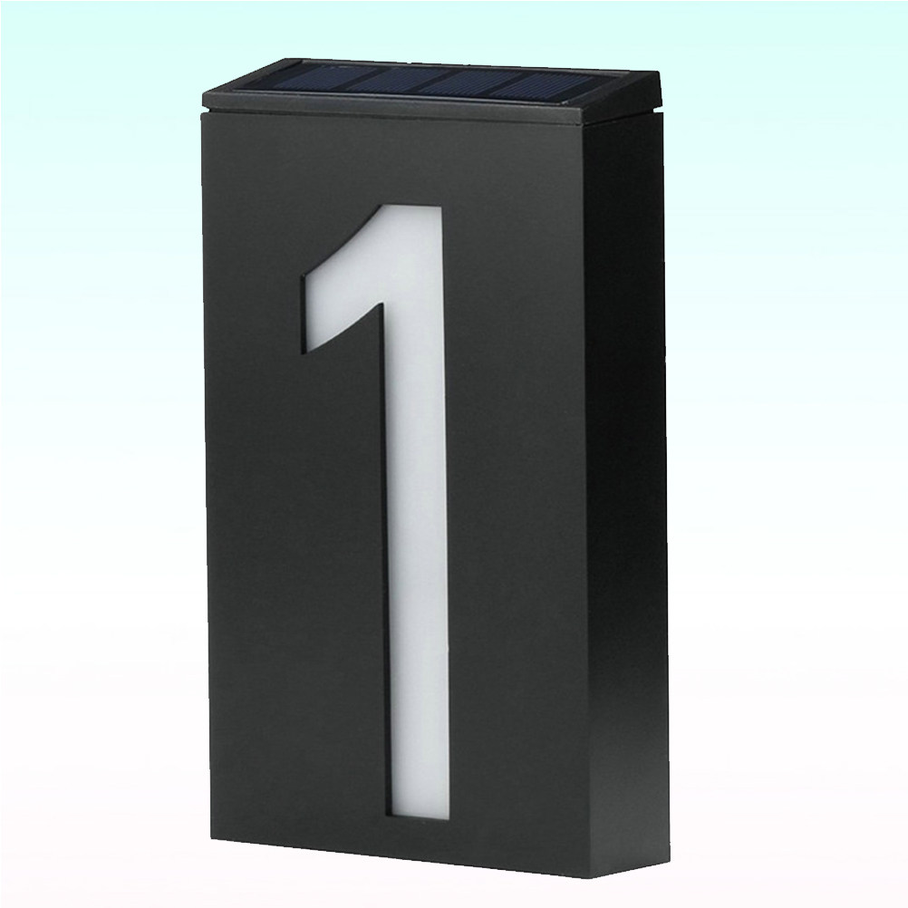 ไฟป้ายเลขที่ประตู LED พลังงานแ - Home Security Door บทวิจารณ์และราคา