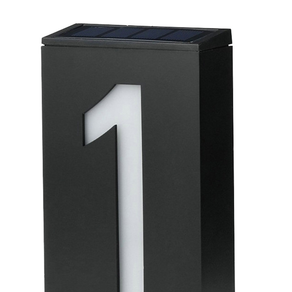 ไฟป้ายเลขที่ประตู LED พลังงานแ - Home Security Door บทวิจารณ์และราคา