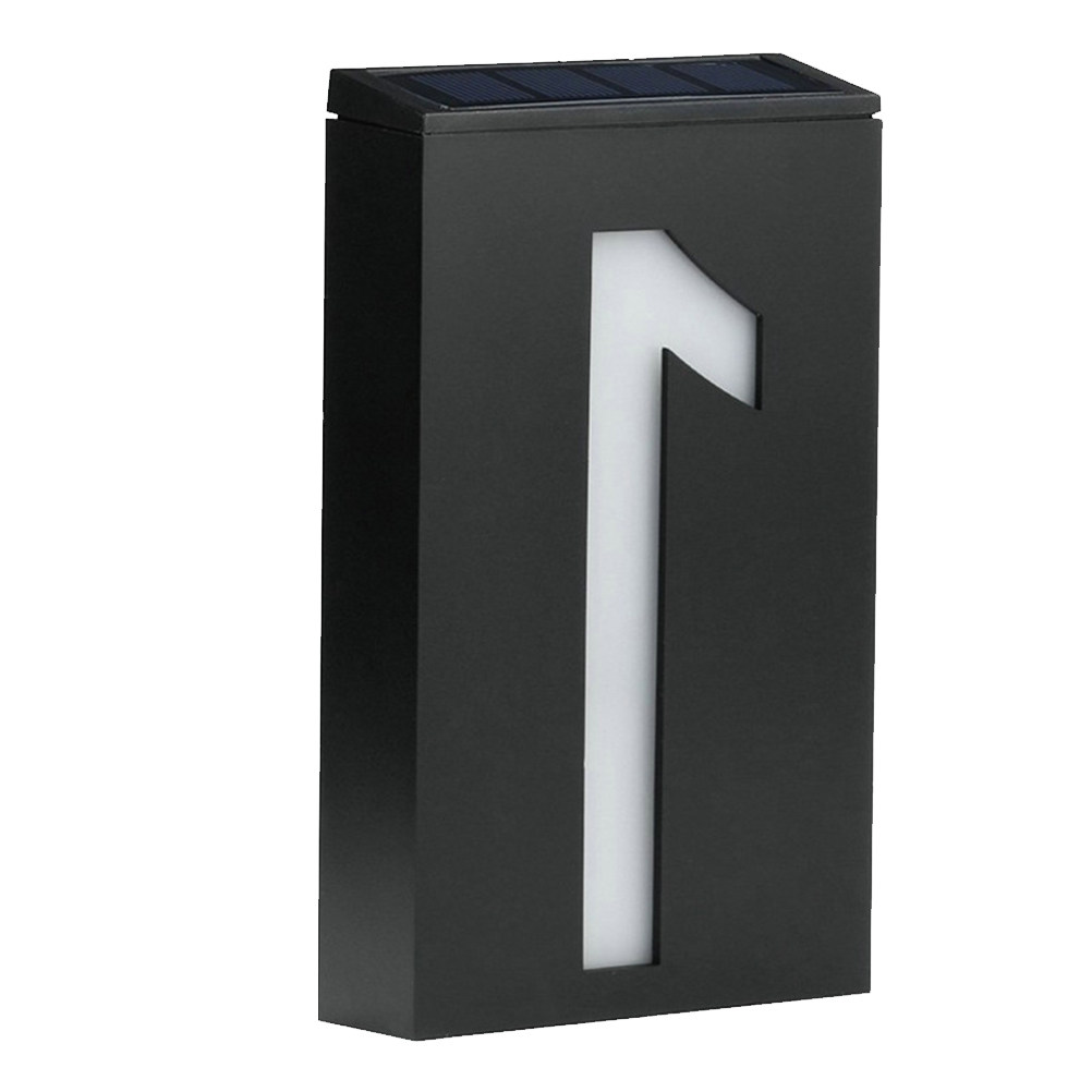 ไฟป้ายเลขที่ประตู LED พลังงานแ - Home Security Door บทวิจารณ์และราคา
