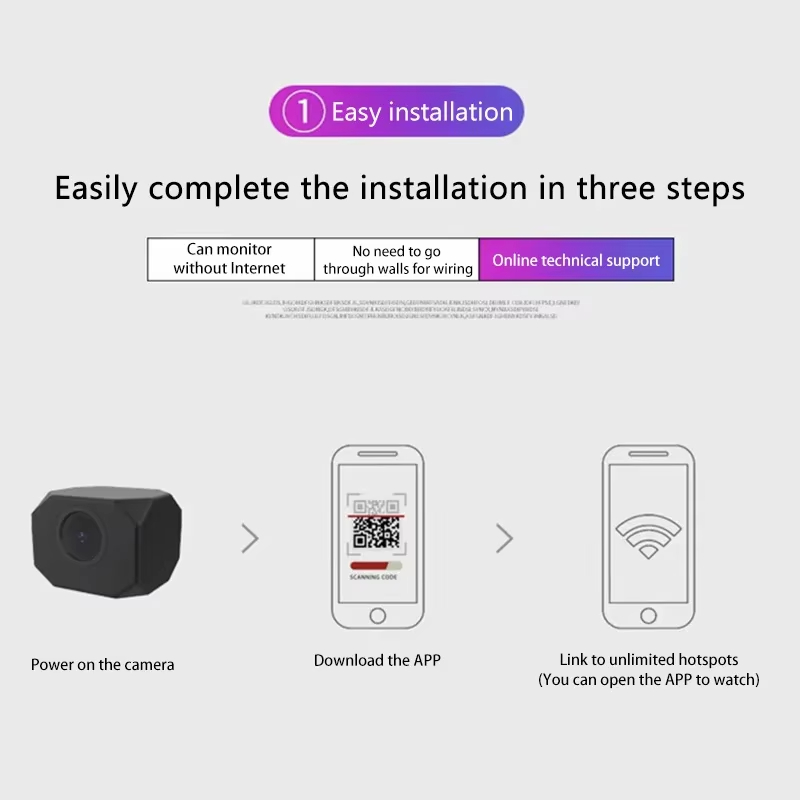 กล้องวงจรปิด 4K HD WiFi สำหรับ - Home Security Monitor บทวิจารณ์และราคา