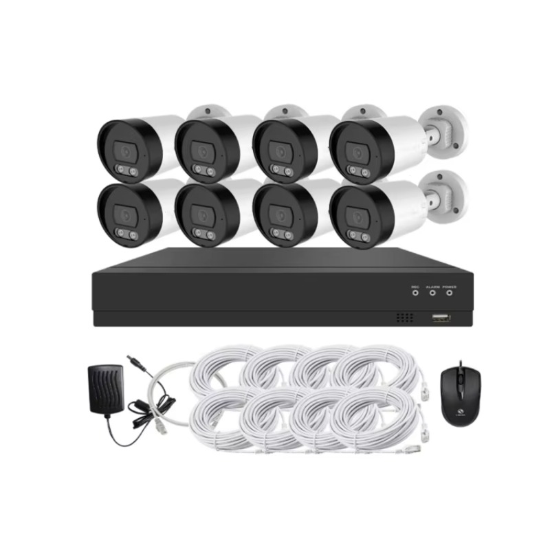 ชุดกล้องวงจรปิด 4ch 8ch ความคม - Home Security And Camera Systems บทวิจารณ์และราคา