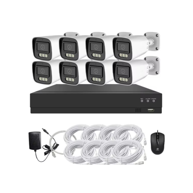 ชุดกล้องวงจรปิด 4ch 8ch ความคม - Home Security And Camera Systems บทวิจารณ์และราคา