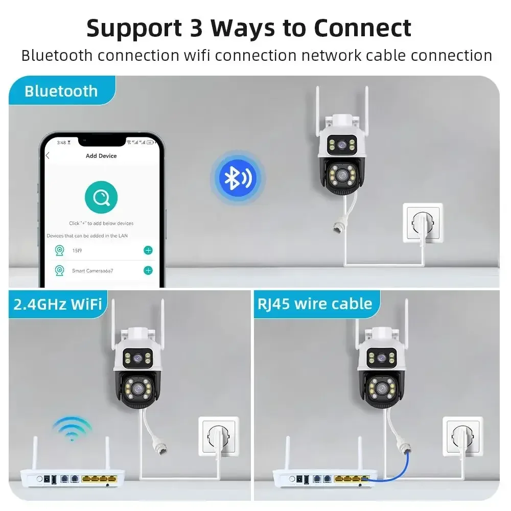 ระบบกล้องวงจรปิดไร้สาย Icsee X - Home Security And Camera Systems บทวิจารณ์และราคา