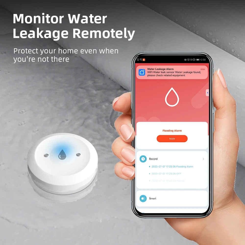 เซ็นเซอร์ตรวจจับน้ำรั่วอัจฉริย - Home Security Monitor บทวิจารณ์และราคา