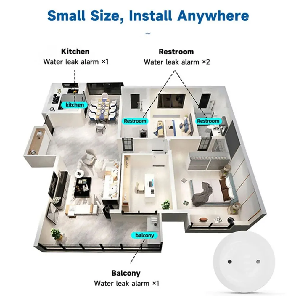 เซ็นเซอร์ตรวจจับน้ำรั่วอัจฉริย - Home Security Monitor บทวิจารณ์และราคา