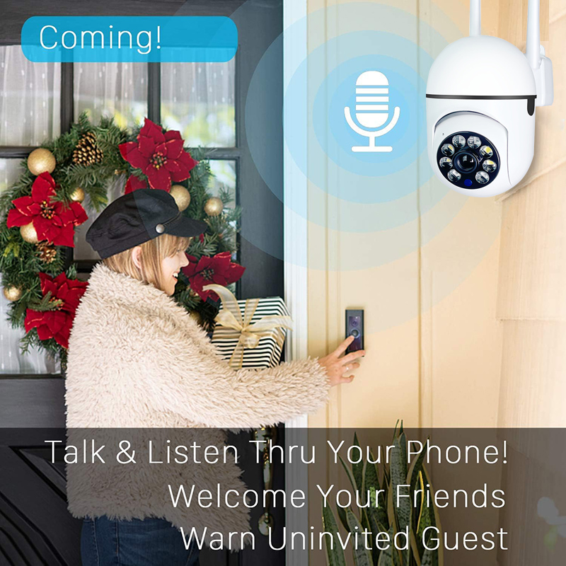 A7 กล้องตรวจสอบไร้สาย 360 องศา - Home Security Lidar บทวิจารณ์และราคา