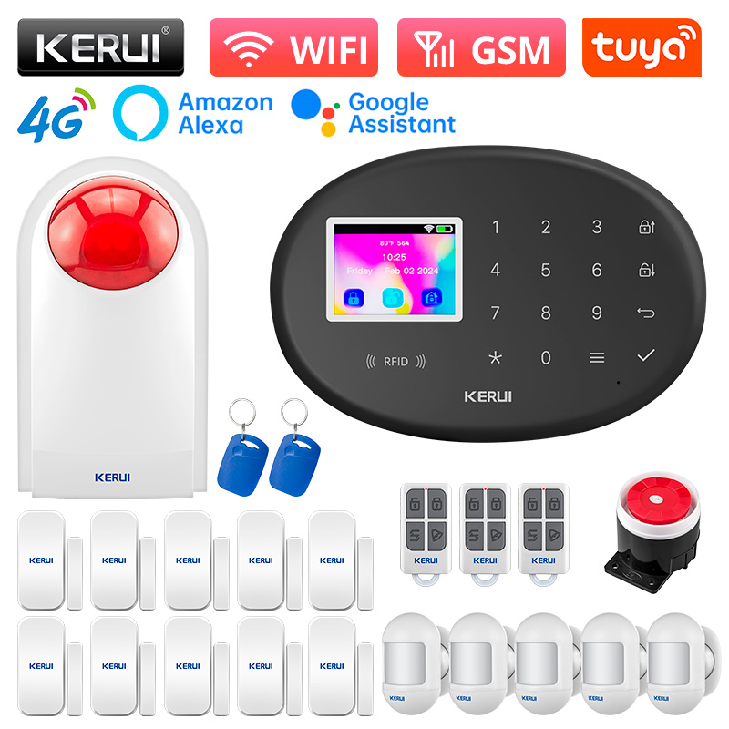 KERUI ALARM Security ระบบ W204 - Home Zone Security App บทวิจารณ์และราคา