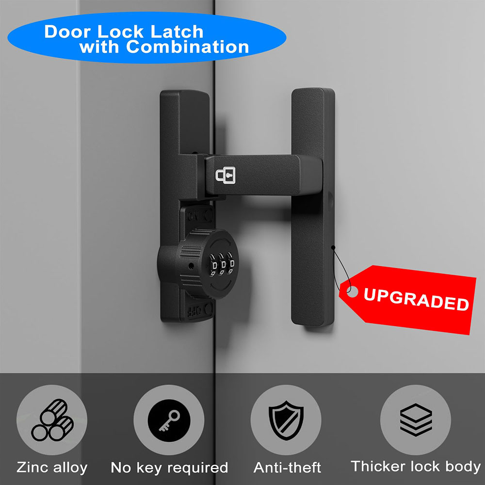 Security Barn ประตูล็อค 3 หลัก - Home Security Door บทวิจารณ์และราคา