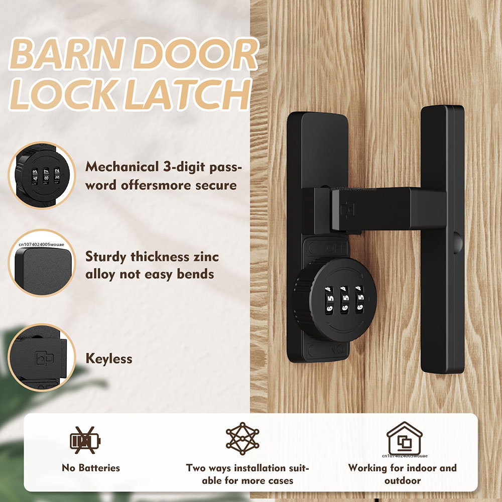 Security Barn ประตูล็อค 3 หลัก - Home Security Door บทวิจารณ์และราคา