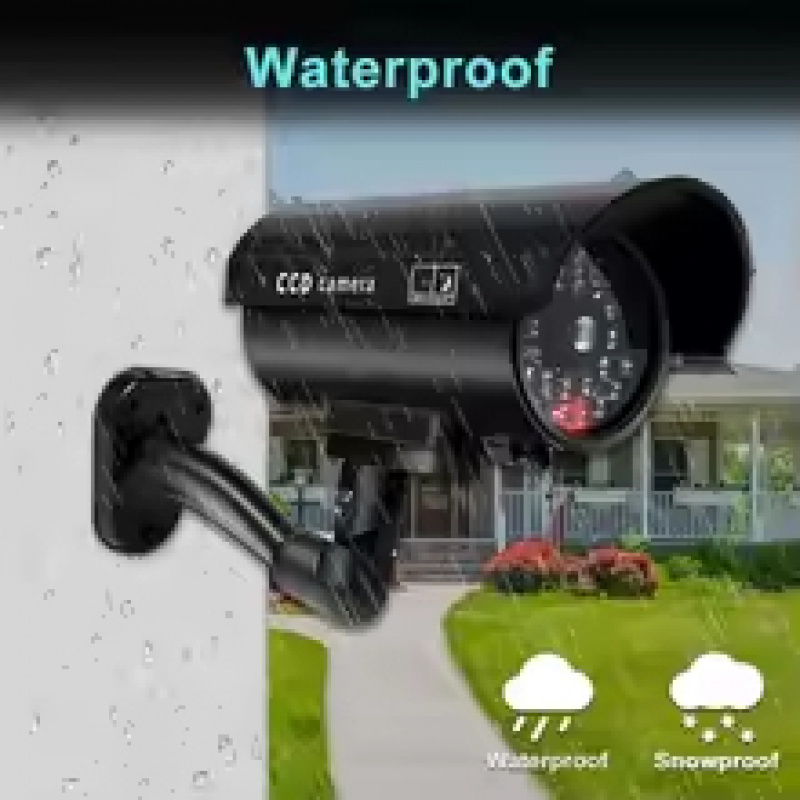 กล้องจำลองรูปทรงกระสุน กล้องปล - Home Security Beams บทวิจารณ์และราคา