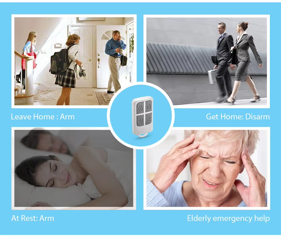 RC531 รีโมทคอนโทรลไร้สายแบบพกพ - Home Security Monitor บทวิจารณ์และราคา