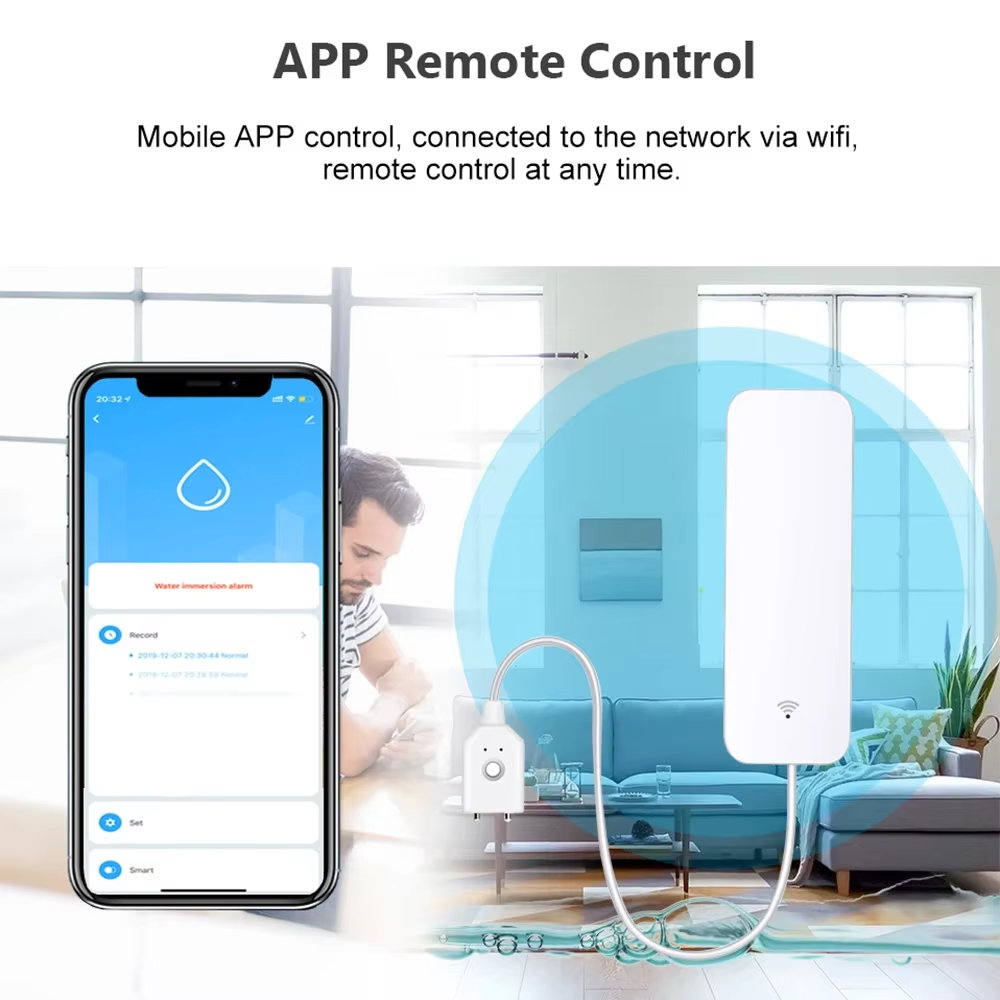 เซ็นเซอร์ตรวจจับน้ำรั่วซึม Zig - Home Security Tools บทวิจารณ์และราคา