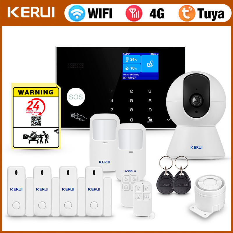 KERUI 4G/WiFi Home Alarm Syste - Home Zone Security App บทวิจารณ์และราคา