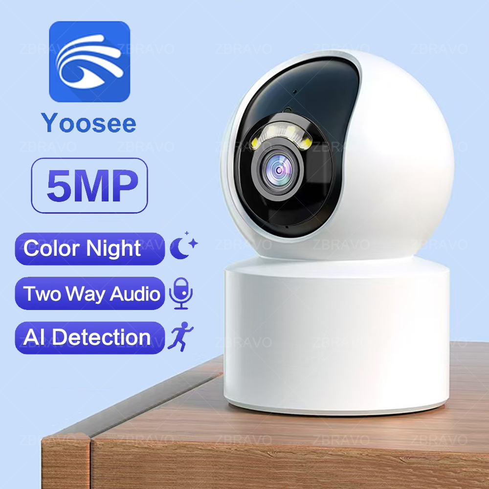 กล้องวงจรปิด Yoosee 5MP WiFi แ - Home Security Lidar บทวิจารณ์และราคา