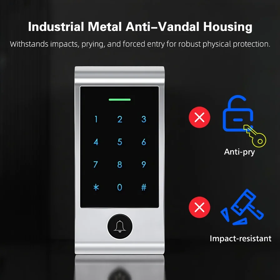ระบบควบคุมระยะไกลแบบสัมผัส WIF - Home Security Door บทวิจารณ์และราคา