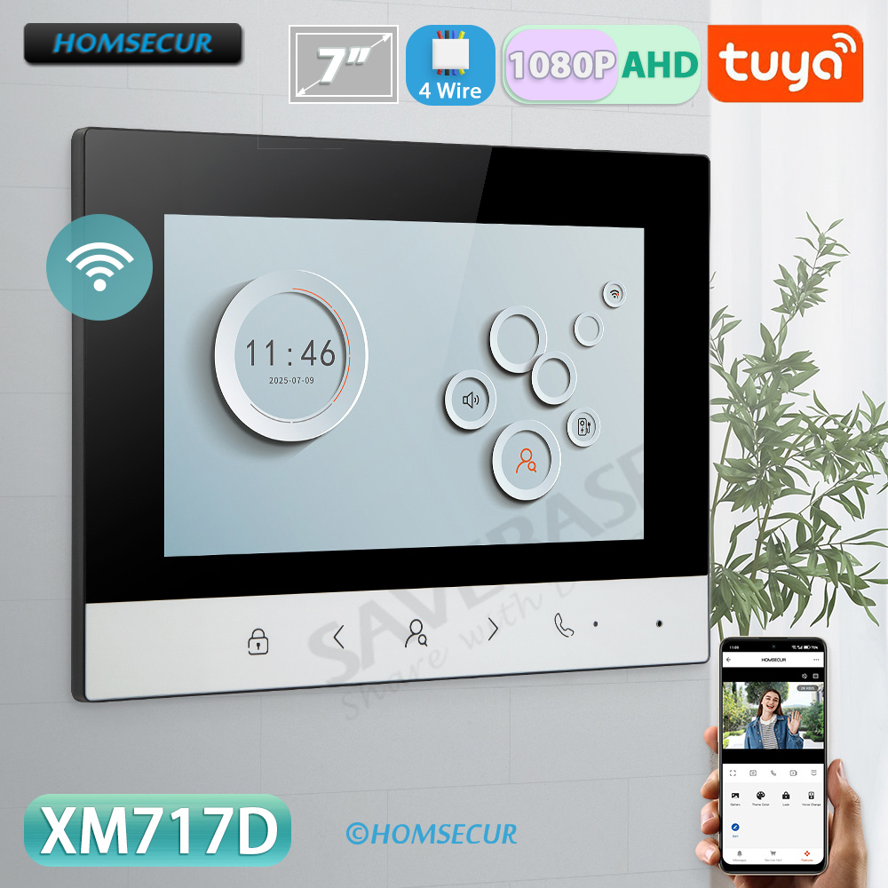 จอภาพภายในบ้านอัจฉริยะ Tuya Sm - Home Security Door บทวิจารณ์และราคา