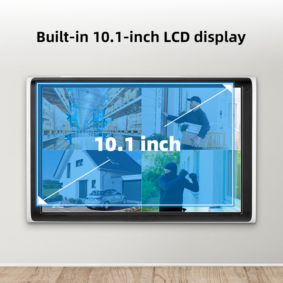 KERUI 2K 3K 4MP 8CH NVR WIFI O - Home Security Monitor บทวิจารณ์และราคา