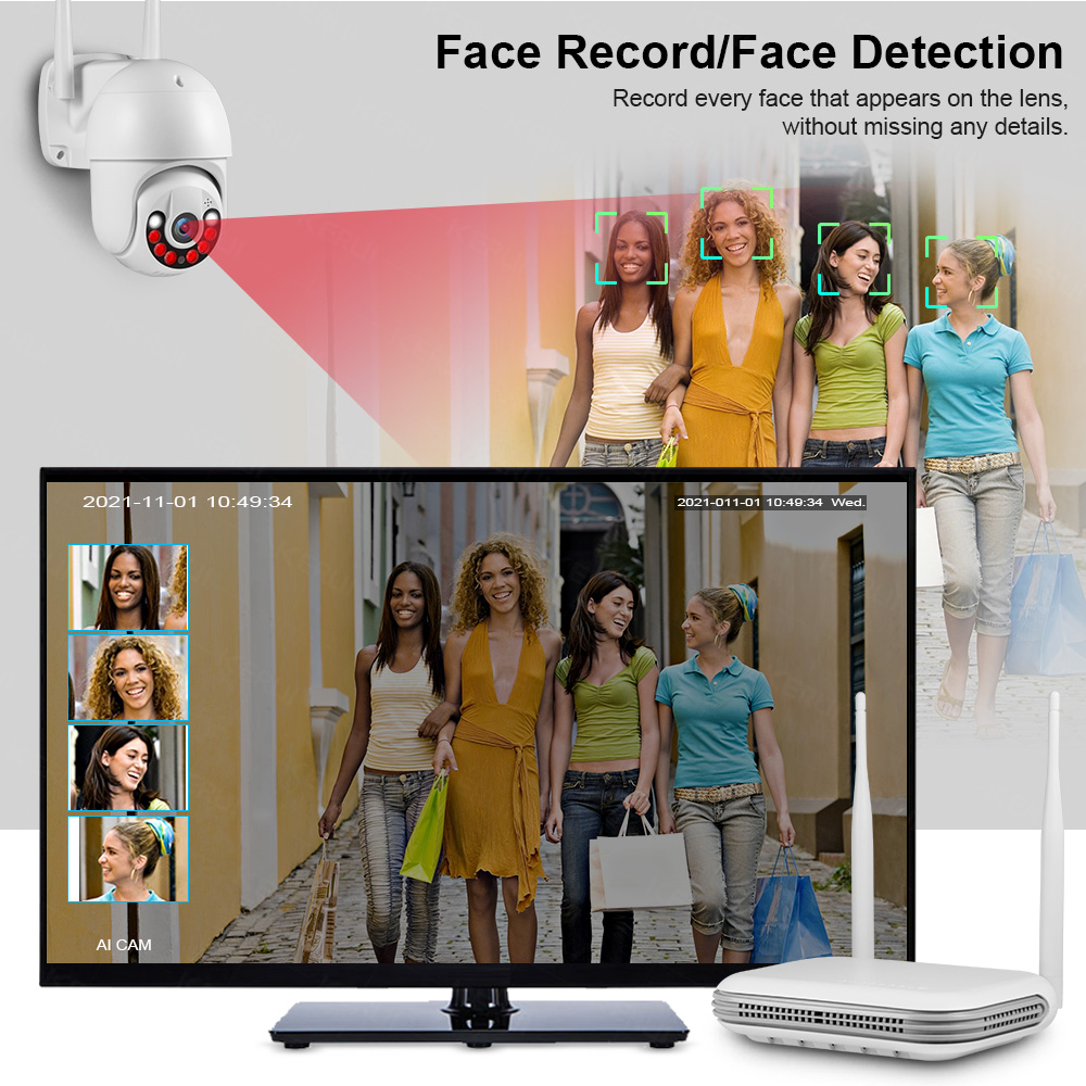 KERUI 2K 3K 4MP 8CH NVR WIFI O - Home Security Monitor บทวิจารณ์และราคา