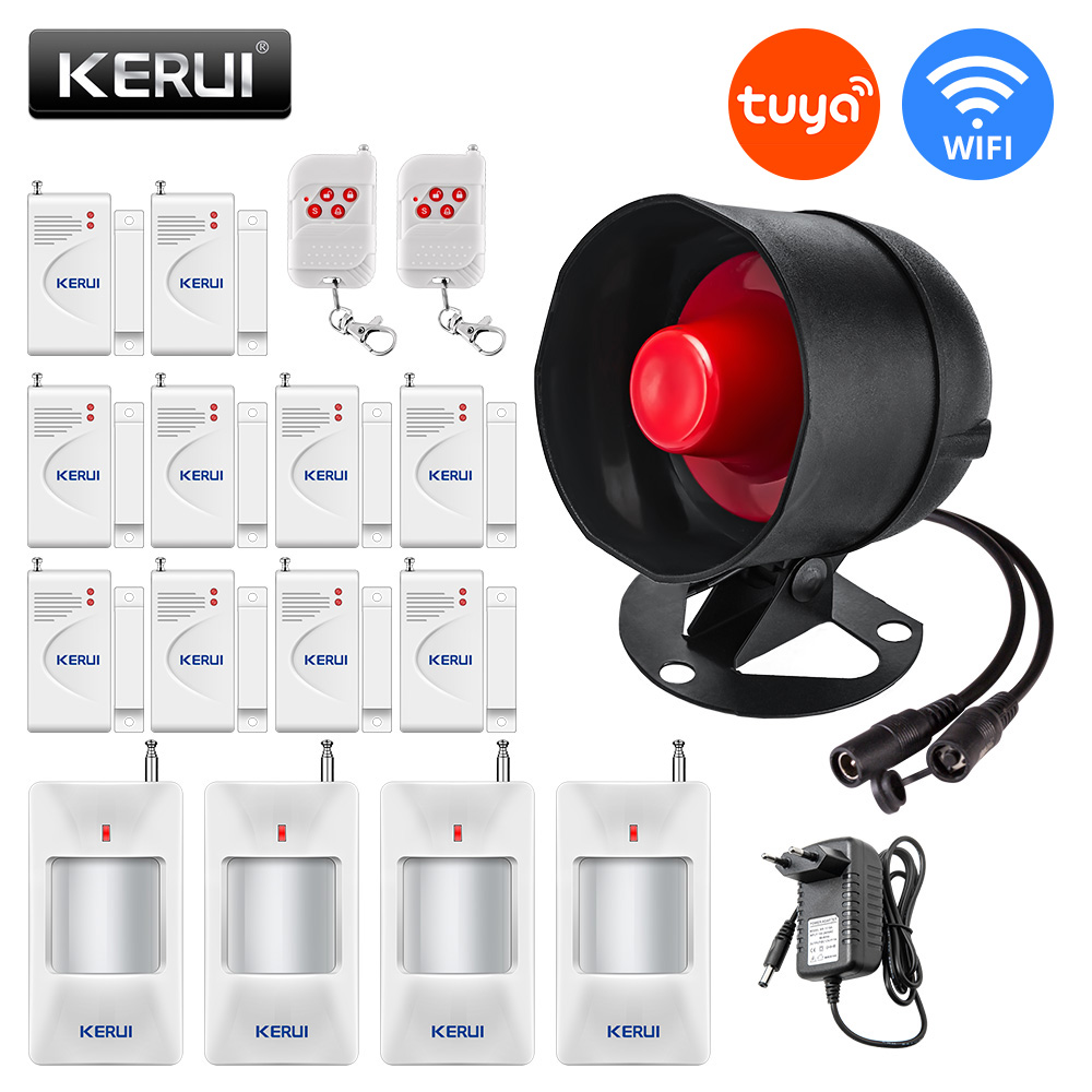 KERUI Tuya สมาร์ท WIFI ไร้สายร - Home Zone Security App บทวิจารณ์และราคา
