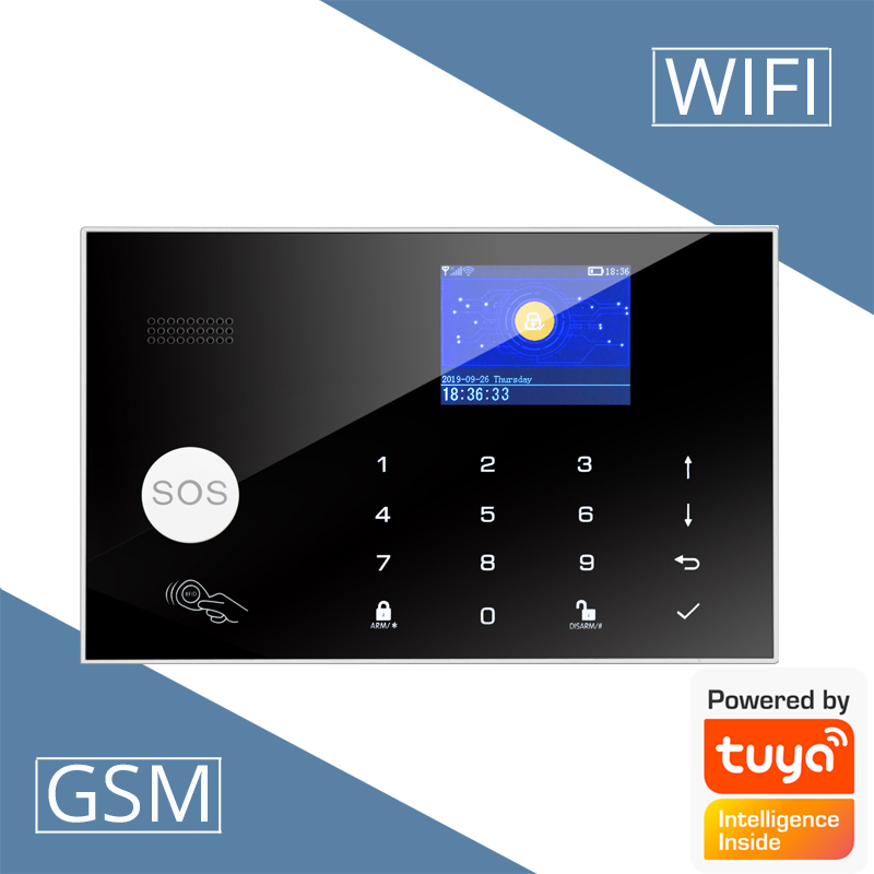 WIFI GSM ระบบเตือนภัยไร้สายระบ - Home Zone Security App บทวิจารณ์และราคา