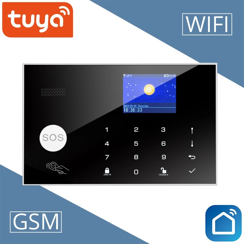 ระบบเตือนภัยไร้สายแบบมีสาย W7B - Home Zone Security App บทวิจารณ์และราคา