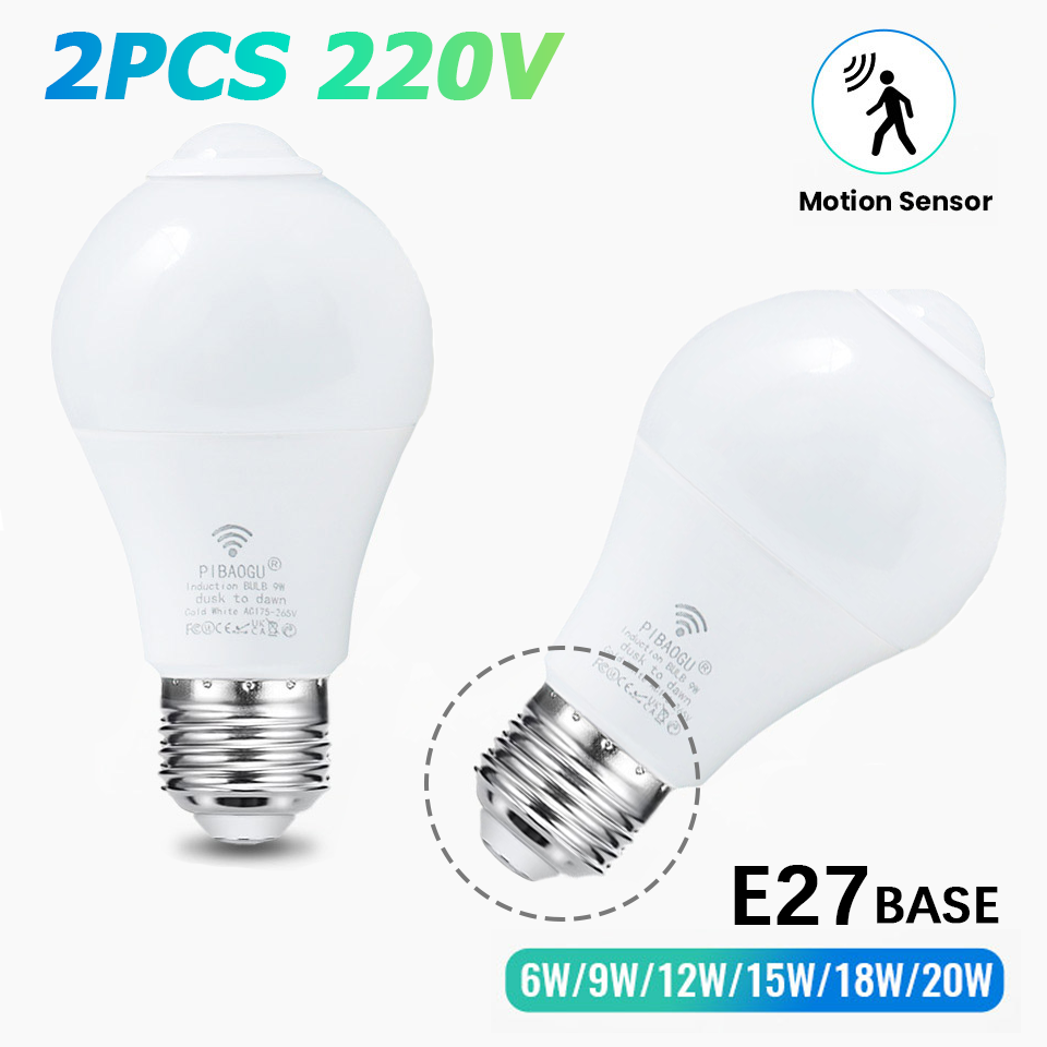 2PCS หลอดไฟ LED หลอดไฟ Motion  - Home Security Beams บทวิจารณ์และราคา