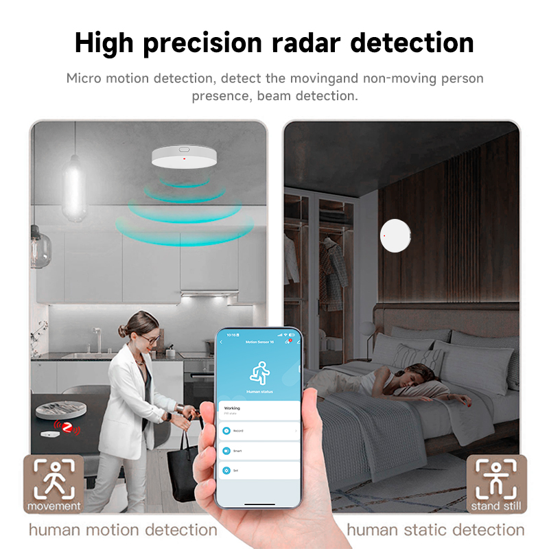 Tuya Zigbee 3.0 24GHz MmWave เ - Home Security Tools บทวิจารณ์และราคา