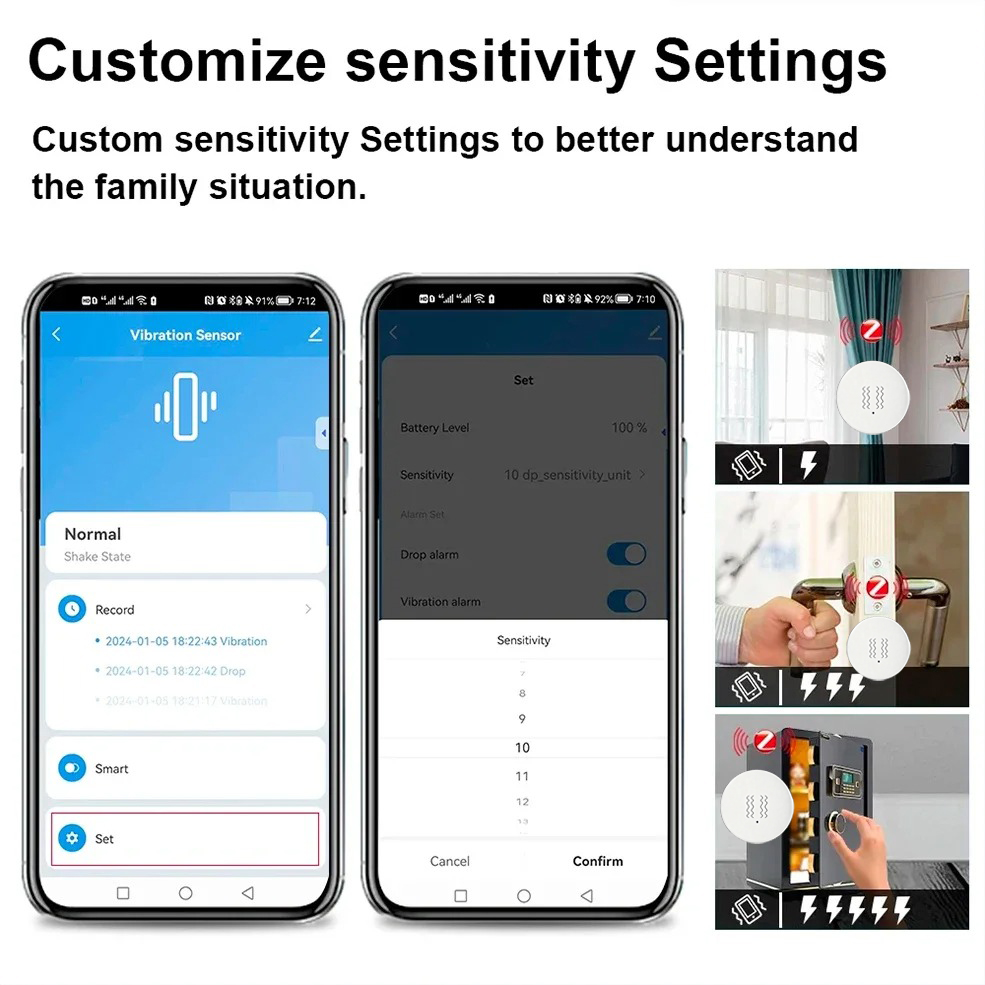 ทูยา ซิกบีสมาร์ทเซ็นเซอร์ตรวจจ - Home Security Monitor บทวิจารณ์และราคา