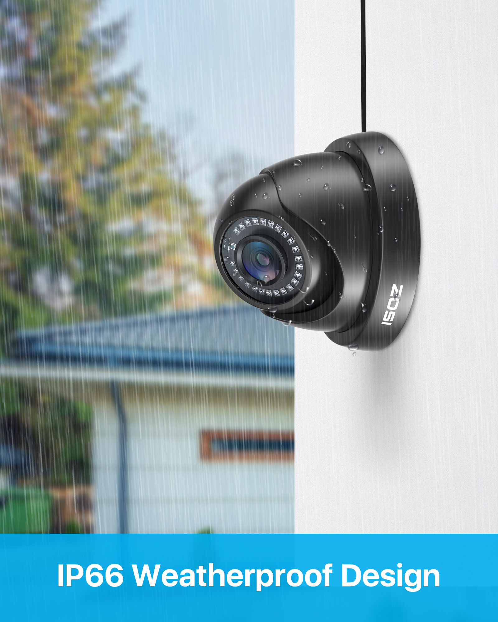 ชุดกล้องวงจรปิด ZOSI 2.0MP HD  - Home Security And Camera Systems บทวิจารณ์และราคา