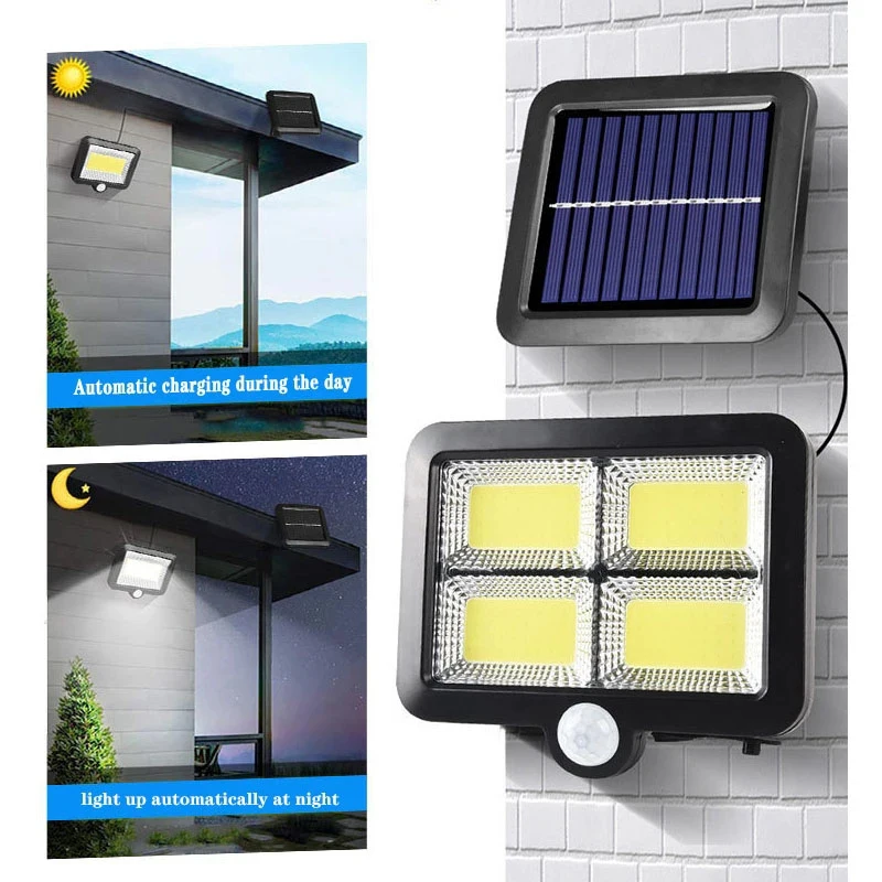ไฟติดผนังโซลาร์เซลล์ LED แบบแย - Home Security Beams บทวิจารณ์และราคา