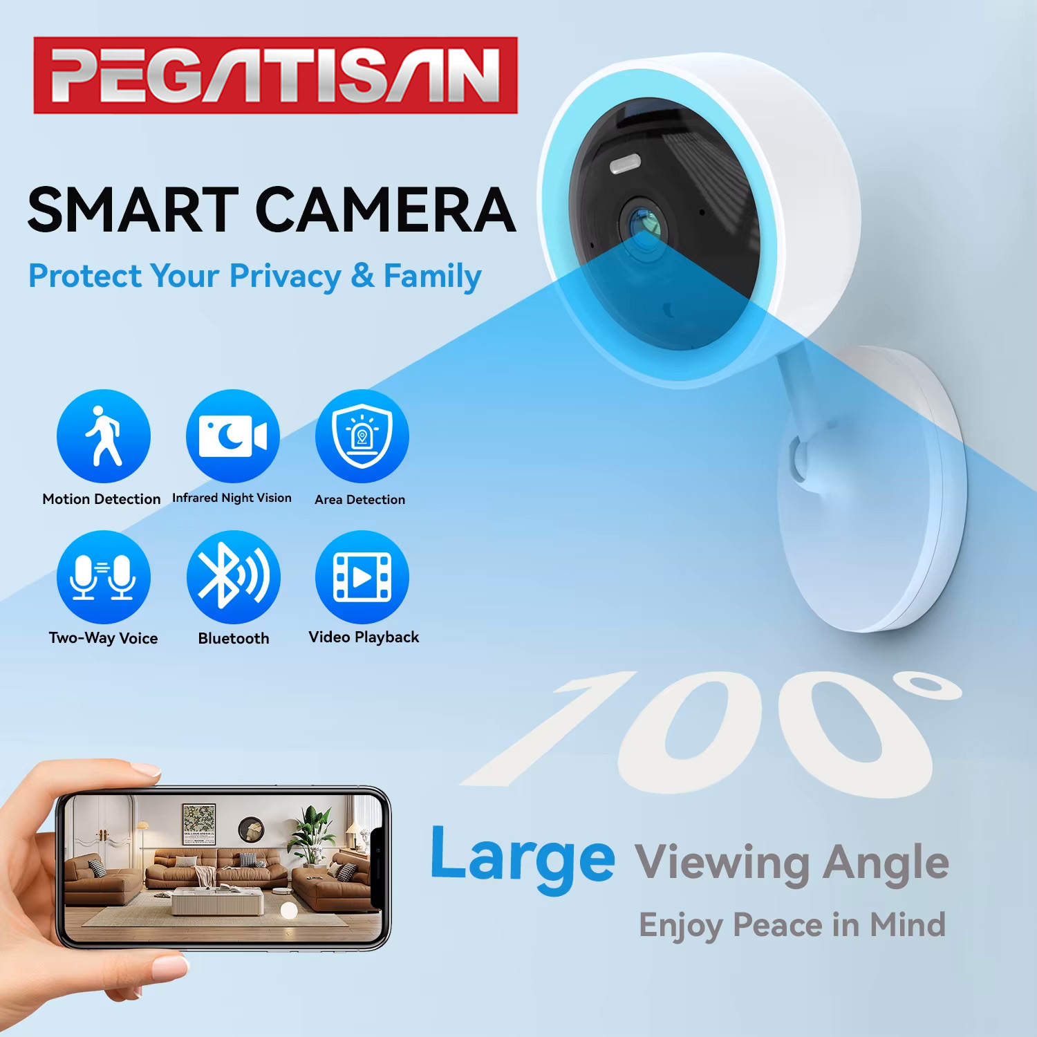 PEGATAH Tuya Smart 5MP HD กล้อ - Home Security Lidar บทวิจารณ์และราคา
