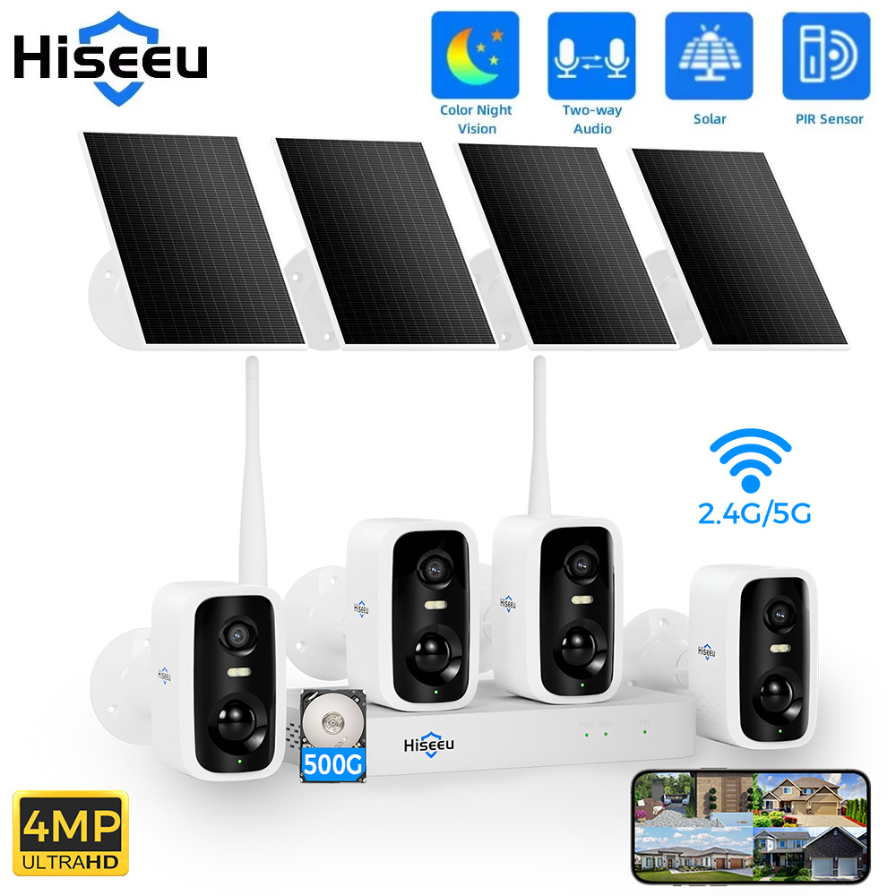 ชุดกล้องวงจรปิด Hiseeu 10CH NV - Home Security Monitor บทวิจารณ์และราคา