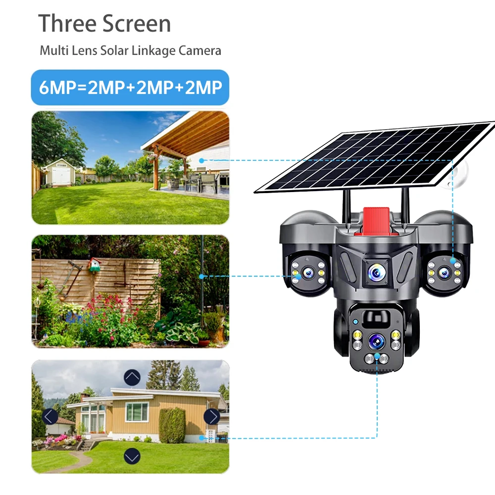 KERUI V380 Pro PTZ กลางแจ้ง 6M - Home Security Tips บทวิจารณ์และราคา