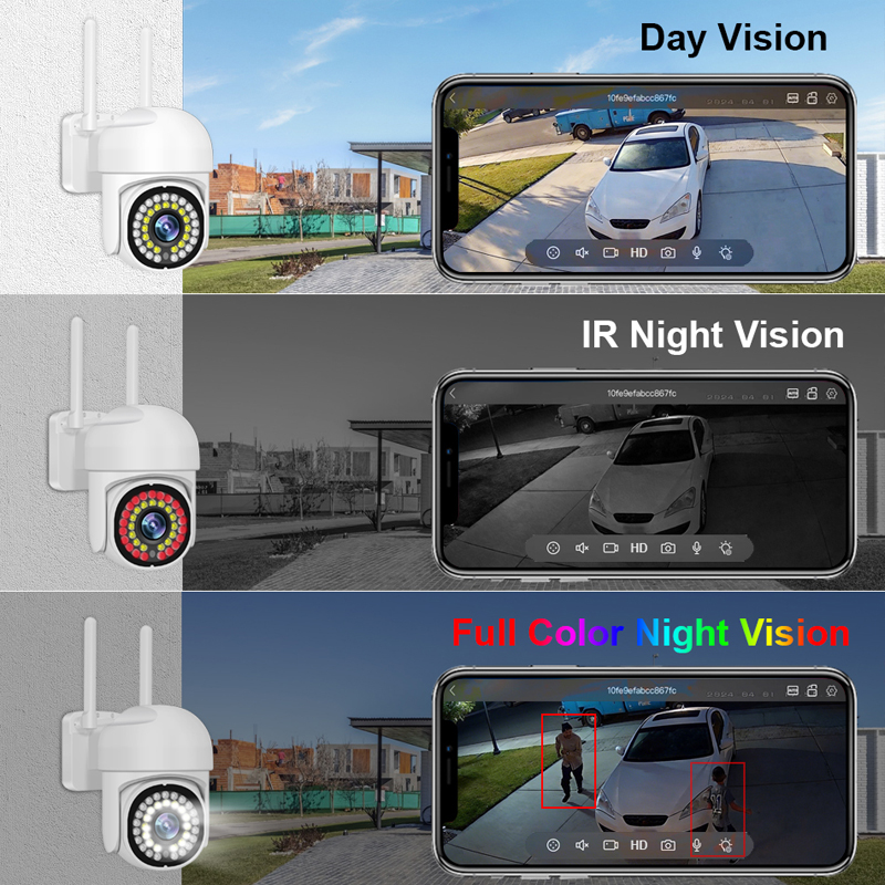 สมาร์ 3MP กล้องวงจรปิดไร้สายระ - Home Security And Camera Systems บทวิจารณ์และราคา