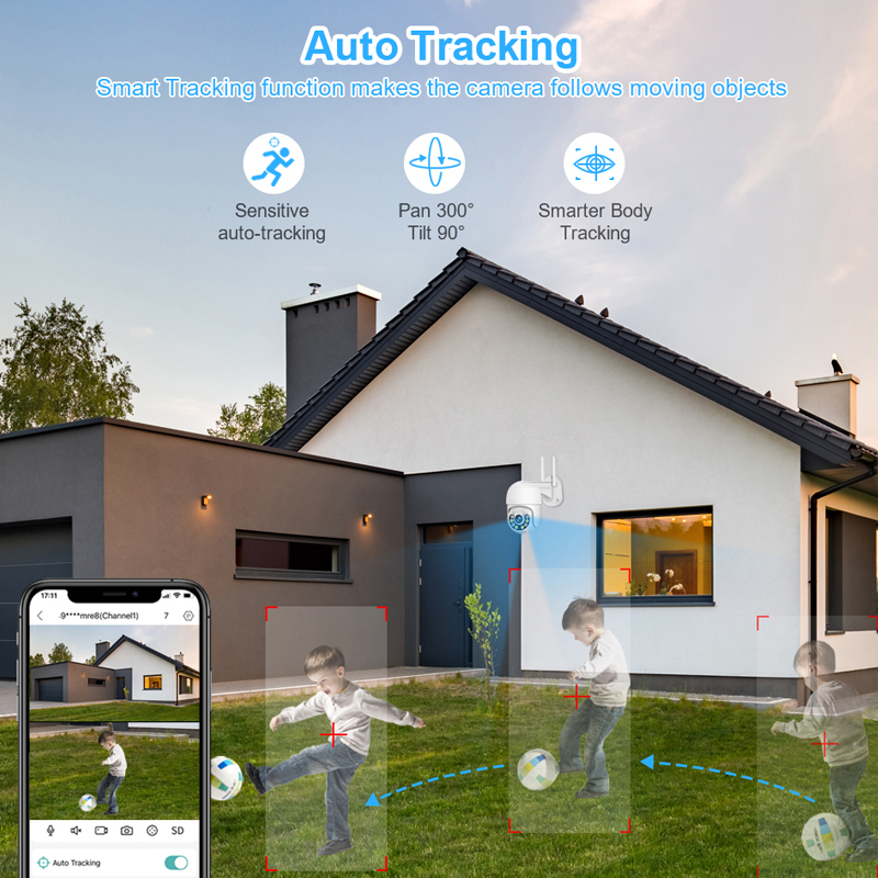 สมาร์ 3MP กล้องวงจรปิดไร้สายระ - Home Security And Camera Systems บทวิจารณ์และราคา