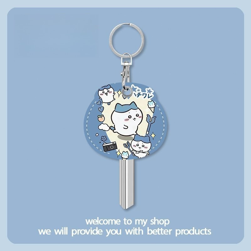 ชุดกุญแจการ์ตูนชิคคาวะน่ารัก ฮ - Home Security Door บทวิจารณ์และราคา